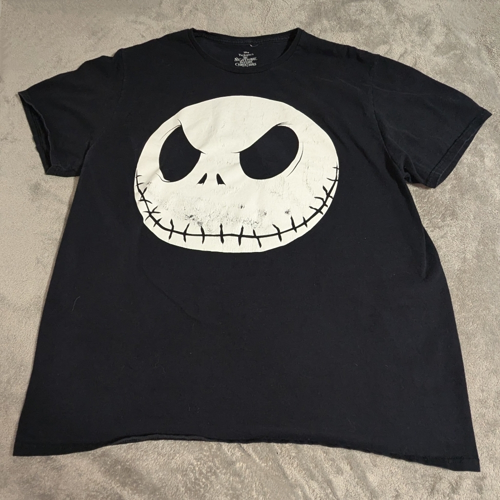 Disney The Nightmare Before Christmas Jack Skellington T-shirt XL